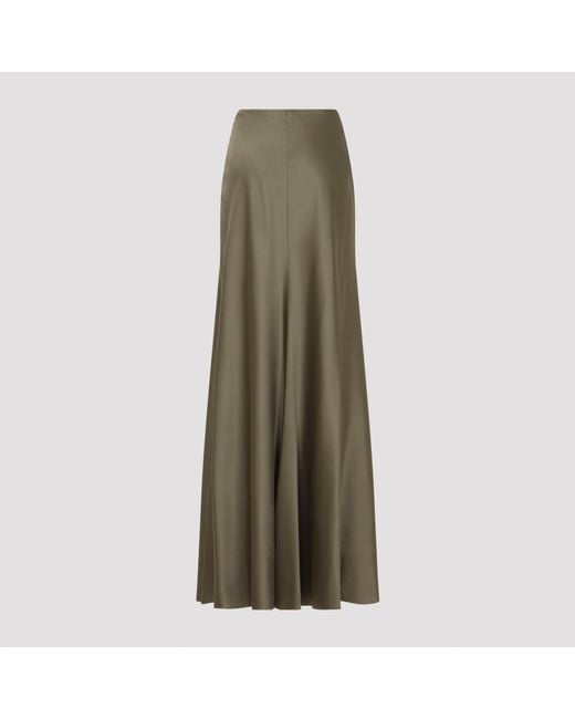 Ralph Lauren Green Masina Maxi Skirt