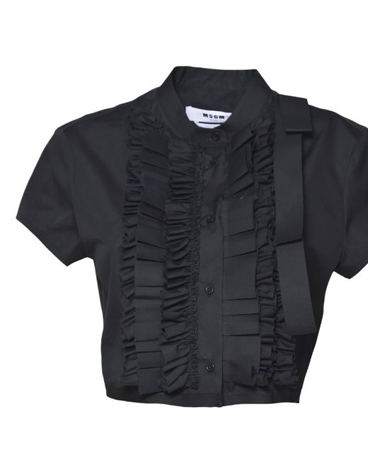 MSGM Shirts in het Blue