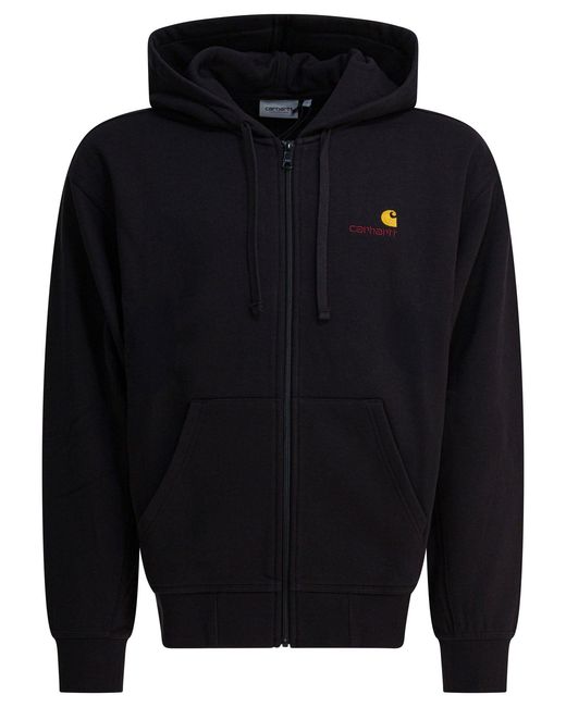 Sweat à capuche « American Script » Carhartt pour homme en coloris Blue