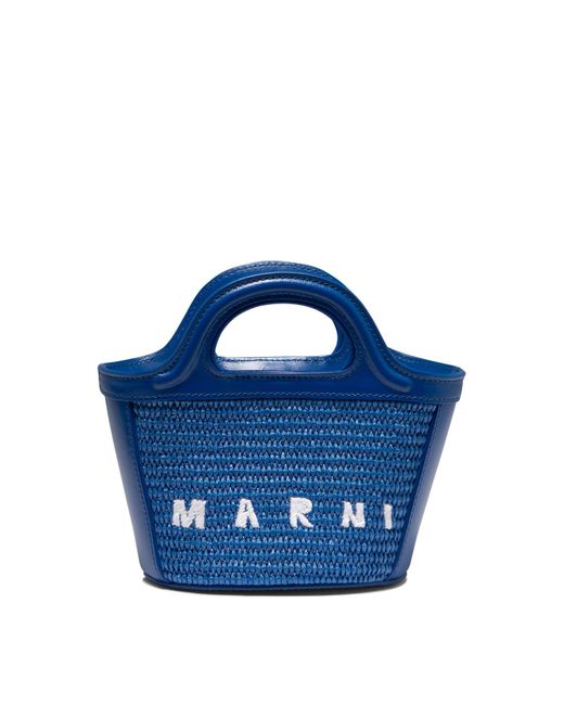 Marni "tropicalia Micro" Handtas in het Blue