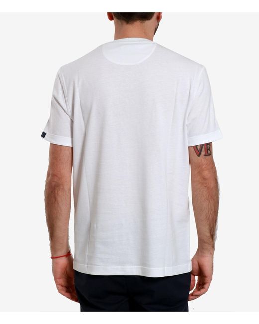 Fay White T Shirts And Polos
