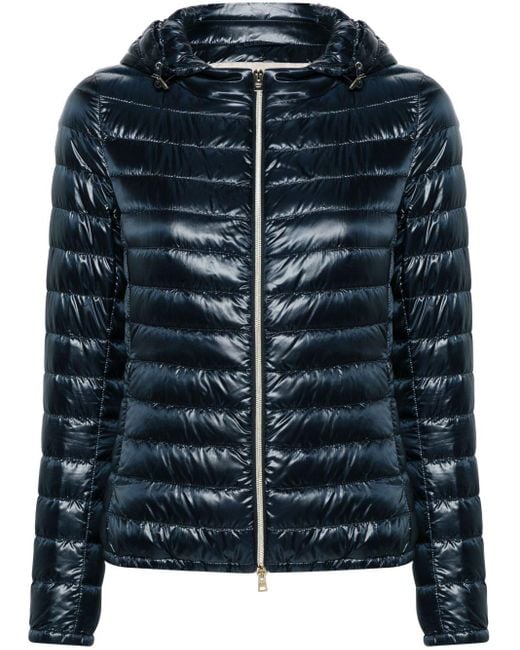 Herno Black Nylon Short Down Jacket