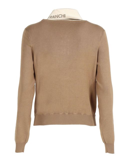 Elisabetta Franchi Natural Maglia Tricot