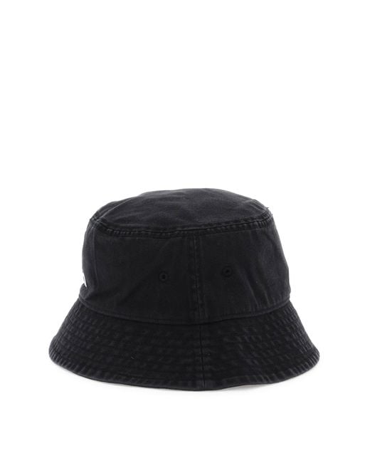 Y-3 Gewaschener Twill Eimer Hut in Black für Herren