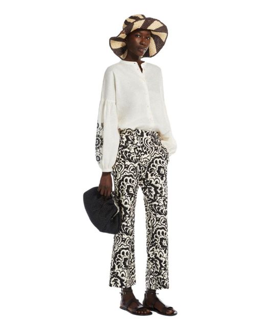Weekend by Maxmara Black Cadmio Trousers