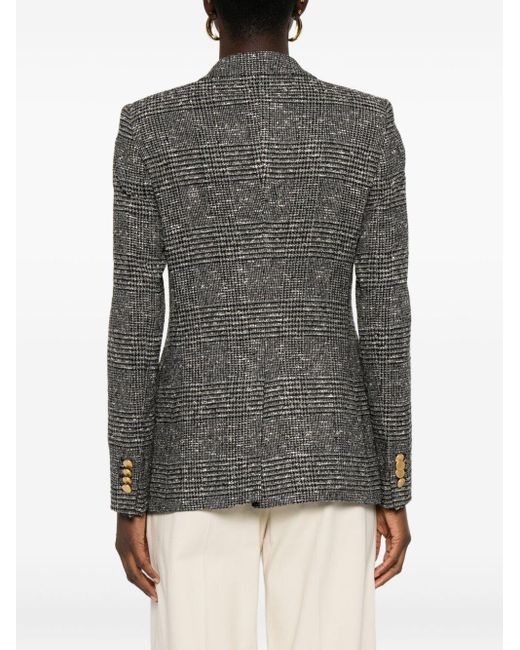 Tagliatore Gray Tailored Double-Breasted Jacket