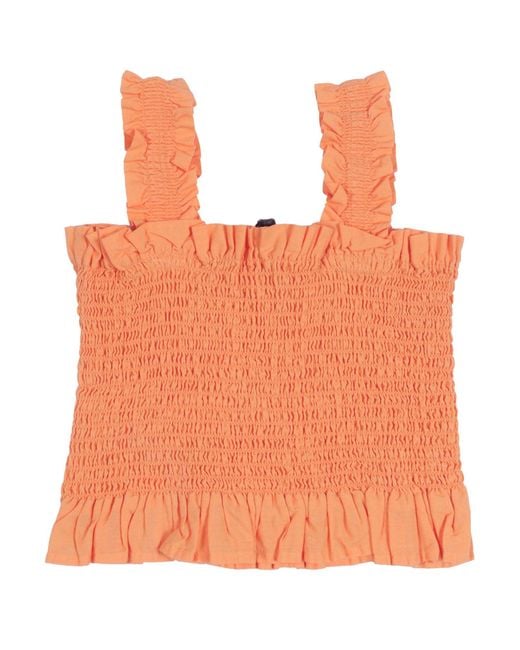 Molo Orange Rolfia Tops
