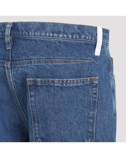 Jil Sander Blue Classic Denim Jeans