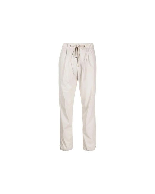 Herno White Elastische Hose