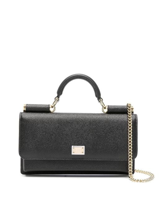 Dolce & Gabbana Black Embossed Iguana Leather Clutch Bag