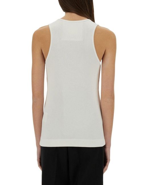 Givenchy White Tank Top With Logo