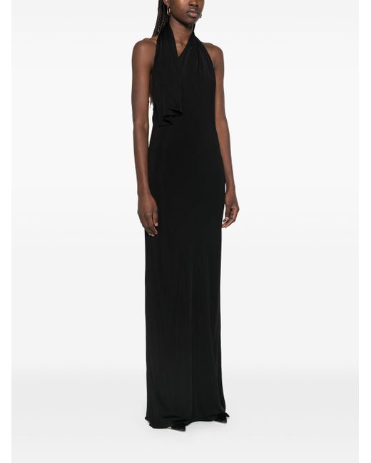 Khaite Roza Maxi-Jurk in het Black
