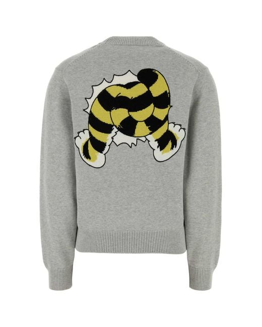 KENZO Gray Knitwear
