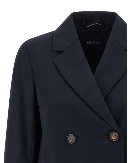 Max Mara 'ester' Blazer in het Blue