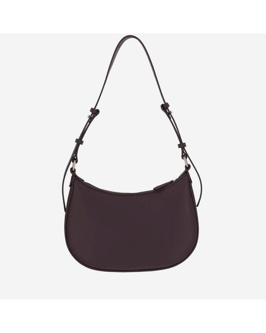 Pinko Purple Simply Love Half Moon Mini Bag