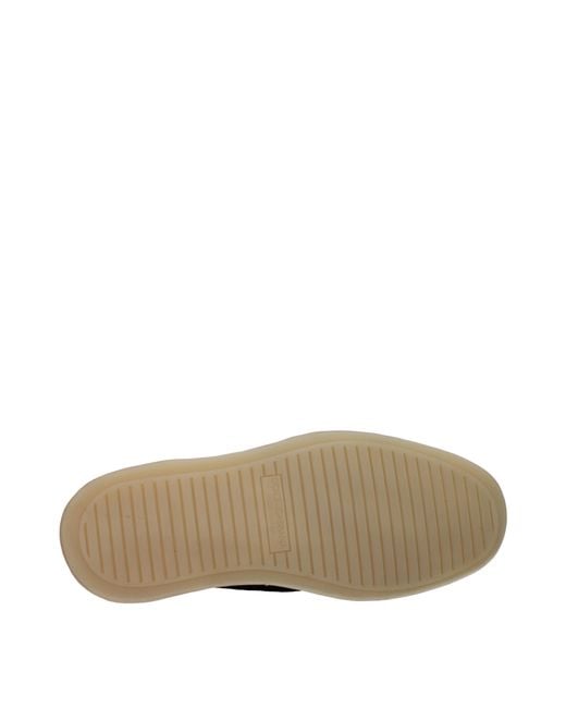 Dolce & Gabbana Black Dolce&Gabbana Slip On New Florio Ideal Uomo Camoscio Marrone/Ebano