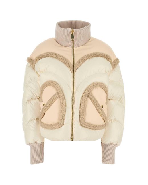 Khrisjoy Natural Coats & Jackets