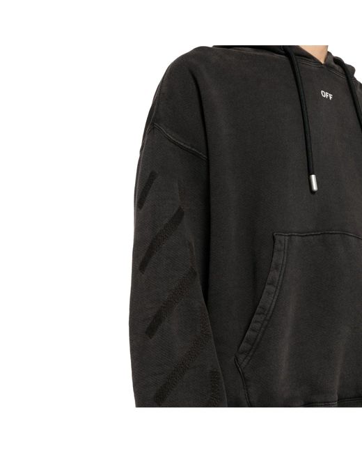 Off-White c/o Virgil Abloh Matthew' Hoodie in Black für Herren