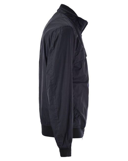 Stone Island Lightweight Jacket in Blue for Men Lyst