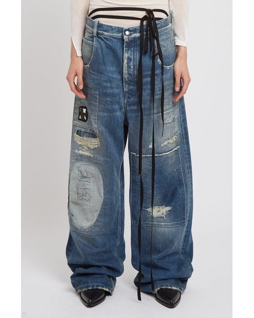Ann Demeulemeester Blue ICH'm Ich werde es dir nicht sagen.