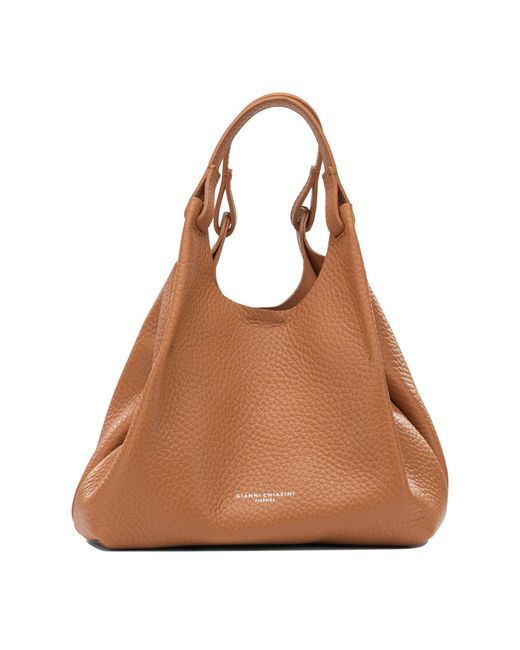 Gianni Chiarini Brown Handbags Orange