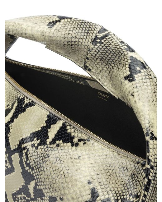 Khaite Metallic "Olivia Hobo" Shoulder Bag