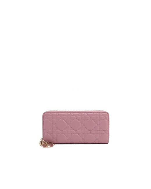 Dior Pink Lady Leder Brieftasche