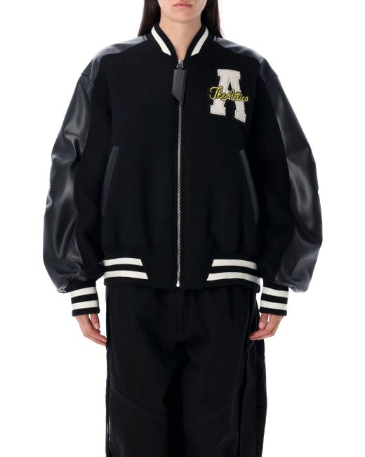 The Attico De Attico Coats Zwart in het Black