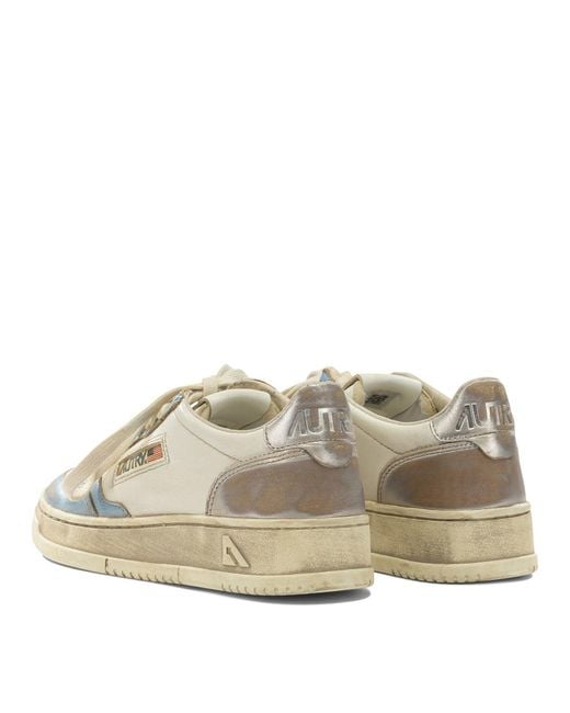 Autry Multicolor "Medalist Low Super Vintage" Low Top Sneakers