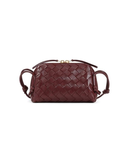 Bottega Veneta Brown Leather Concert Bag