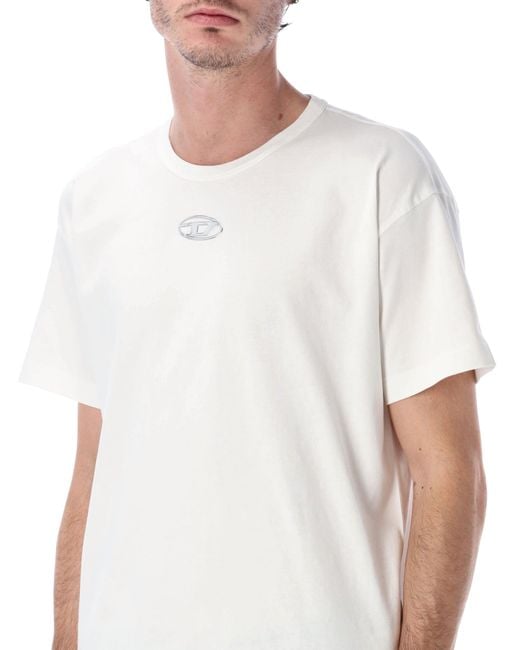 DIESEL Blue T Shirts And Polos