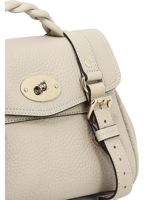 Mulberry Natural "Mini Alexa" Handbag
