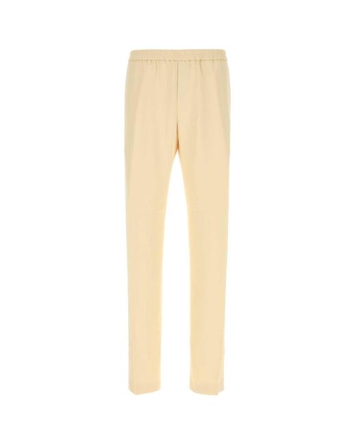 Dries Van Noten Natural Pastel Jersey Pennams Pant for men