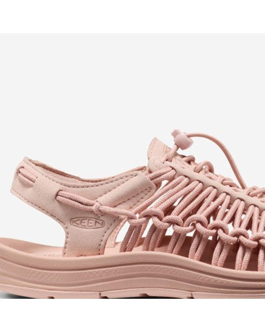 Keen Pink Uneek Leather Sandals