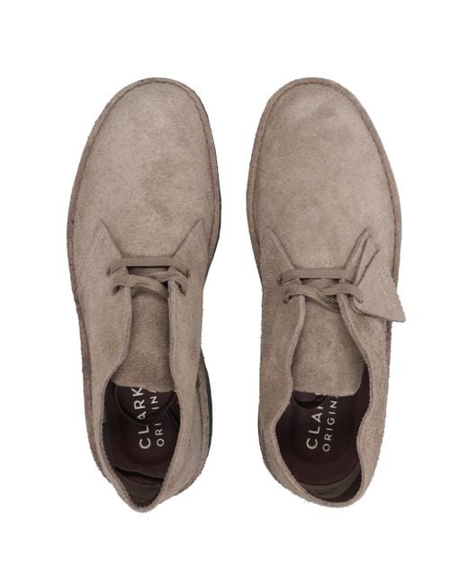 Clarks Gray Boots for men