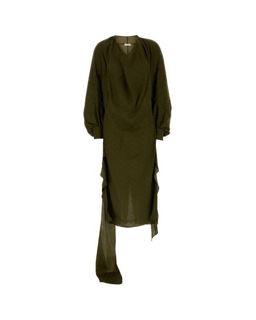 Ferragamo Green Dresses