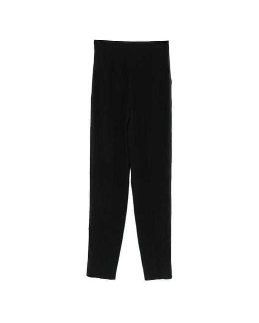 Emporio Armani Black Slim Trousers