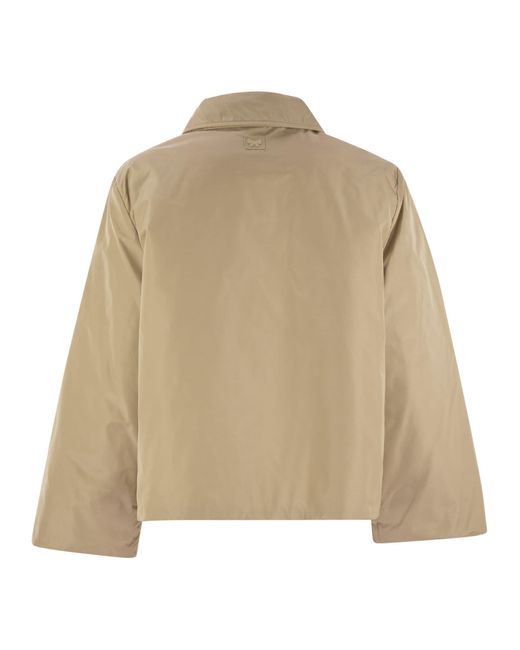 Weekend by Maxmara Natural Mimma Reversible Taffeta Jacket