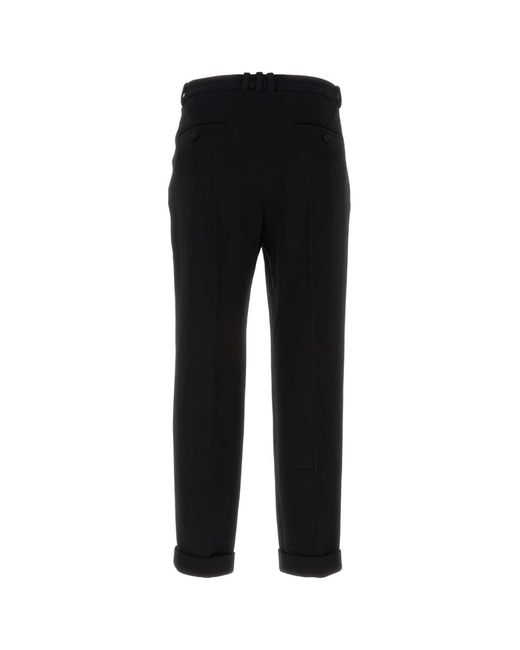 Balmain Black Pantalone for men