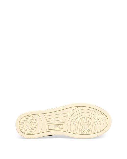 Autry White Platform Low Sneakers