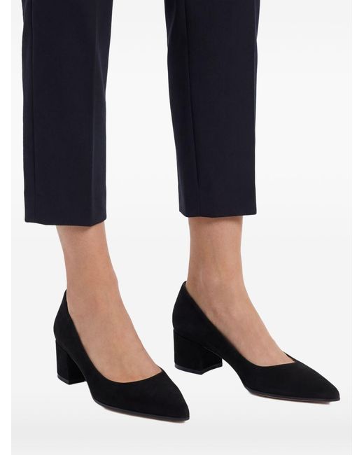Gianvito Rossi Black Slip-On Pumps