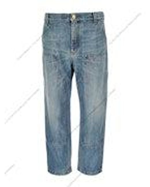 Versace Blue Carpenter Jeans for men