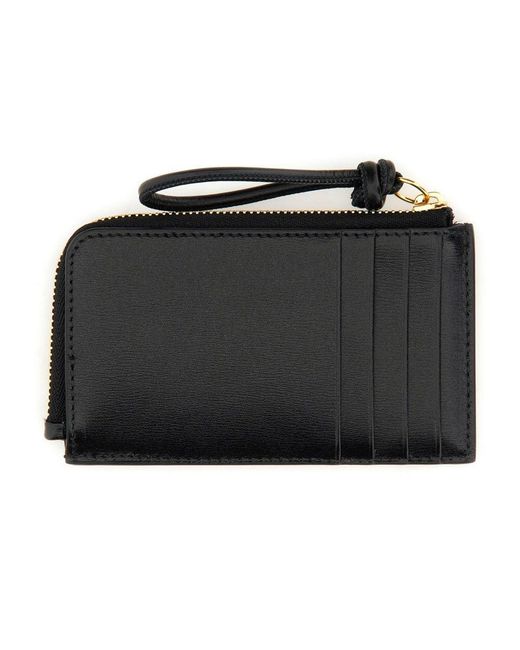 Jil Sander Black Envelope Coin Purse
