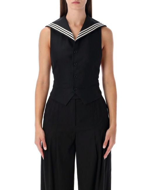 Coperni Top Zwart in het Black