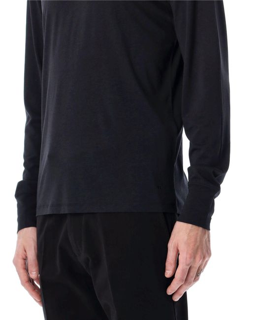 Tom Ford Blue Long Sleeve T-Shirt for men