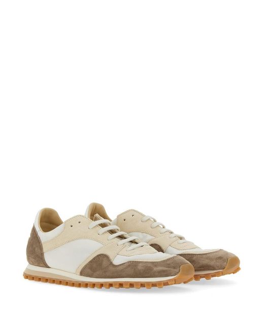 Spalwart White Marathon Trail Low Sneaker