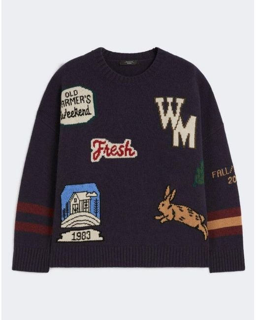 Weekend by Maxmara Blue Pavidi