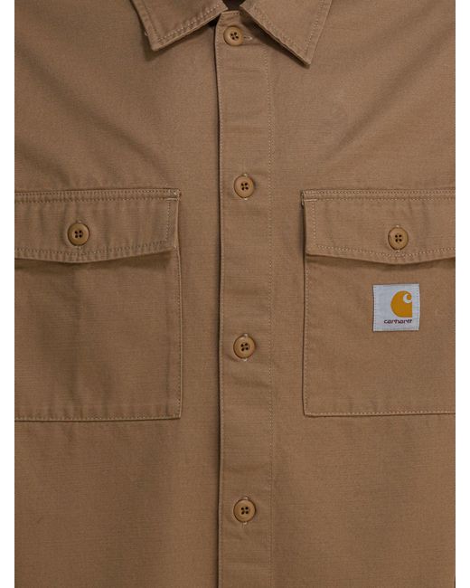 Veste surchemise « Kelly » Carhartt en coloris Brown
