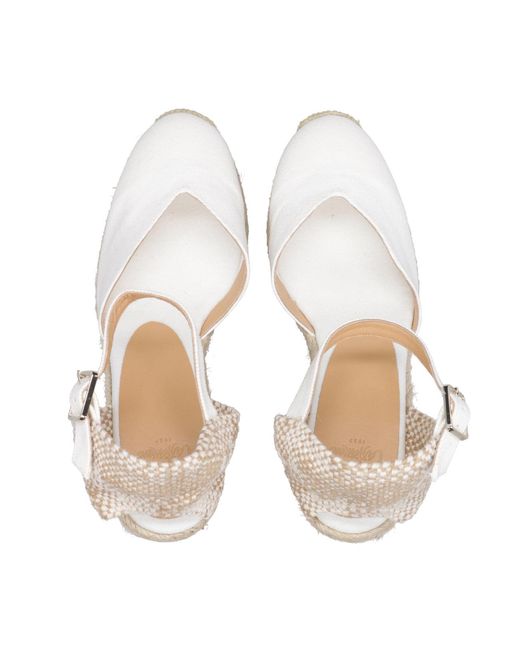 Castaner Natural Sandals