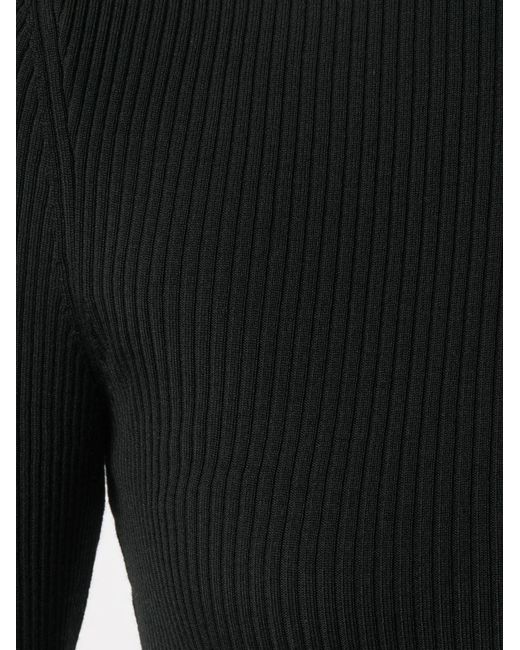 Wolford Black Wool Turtle-Neck Sweater